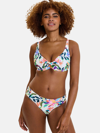 Haut de maillot de bain à armatures