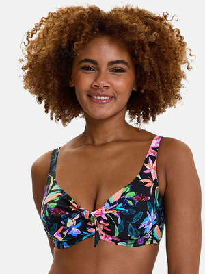 Haut de maillot de bain à armatures