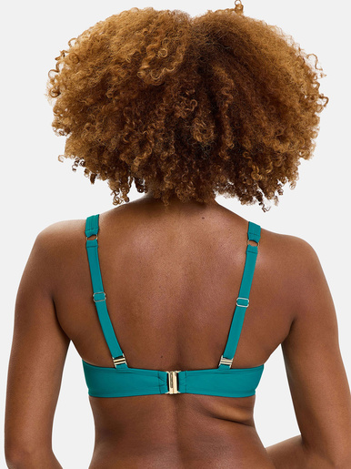 Haut de maillot de bain à armatures