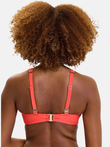 Haut de maillot de bain à armatures