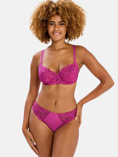 Soutien-gorge à armatures dentelle