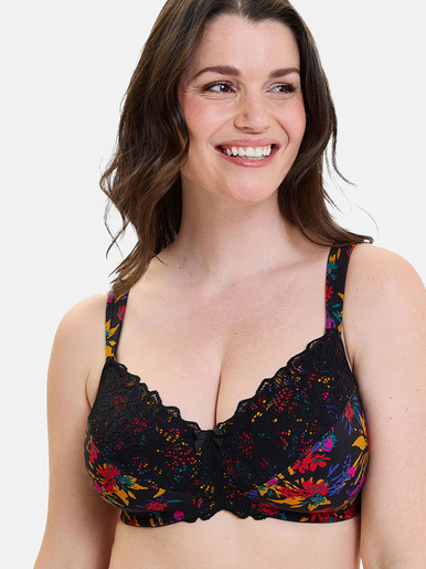 Soutien-gorge sans armatures coton Flora