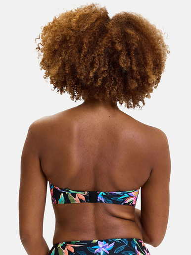 Maillot de bain bandeau à armatures