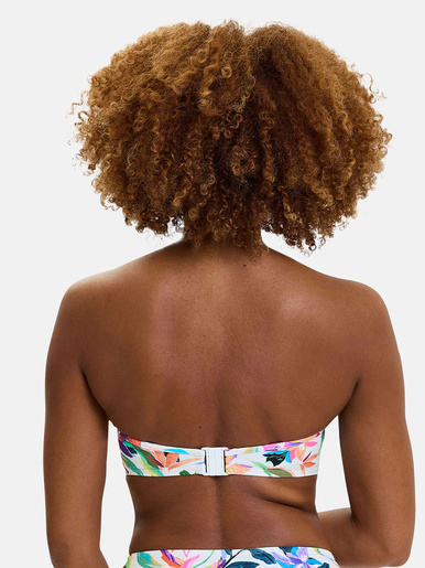 Maillot de bain bandeau à armatures