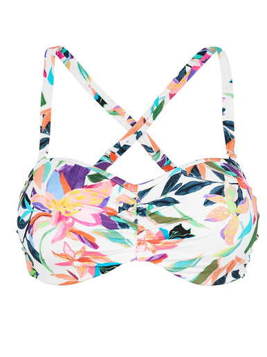 Maillot de bain bandeau à armatures