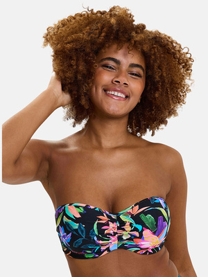 Maillot de bain bandeau à armatures