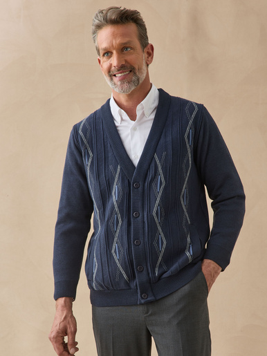 Gilet classique 30% laine