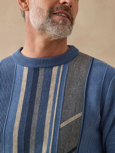 Pull classique col rond 30% laine