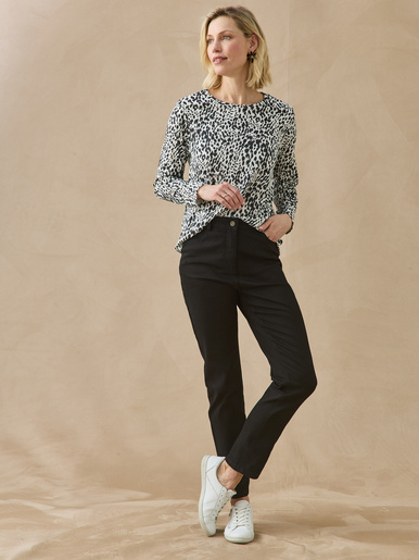 Pantalon 5 poches coupe droite