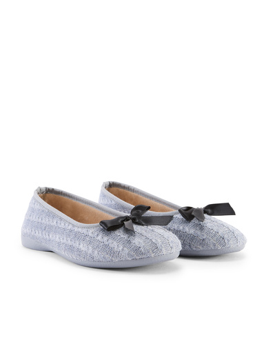 Ballerines ultra souples aspect tricot