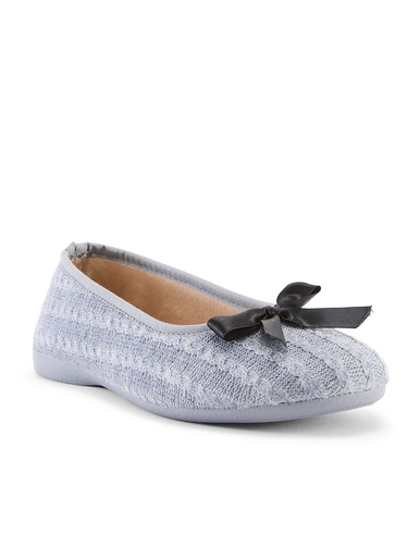 Ballerines ultra souples aspect tricot