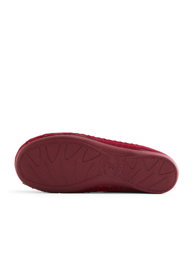 Ballerines ultra souples aspect tricot