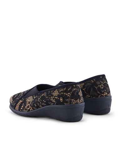 Chaussons sans-gêne en dentelle