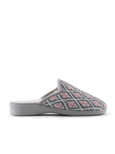 Pantoufles mules fourrées à enfiler