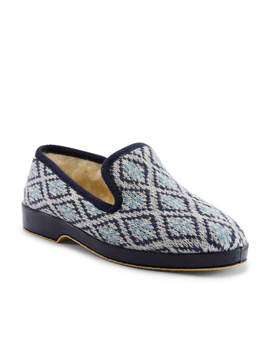 Chaussons charentaises fourrés