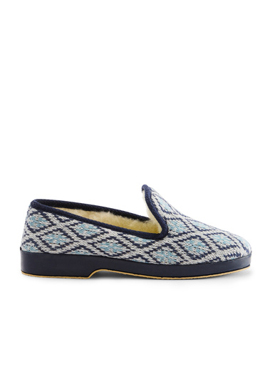 Chaussons charentaises fourrés