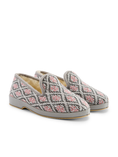 Chaussons charentaises fourrés