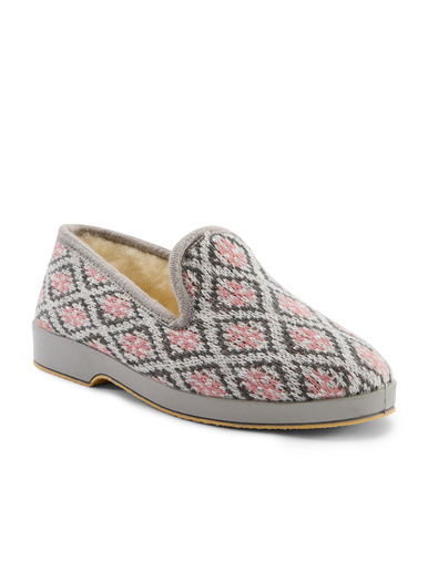 Chaussons charentaises fourrés