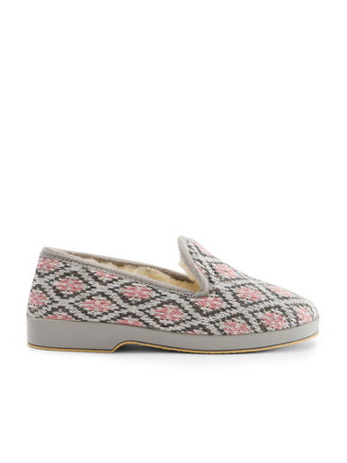 Chaussons charentaises fourrés