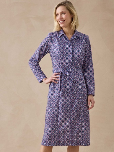 Robe classique en maille fluide