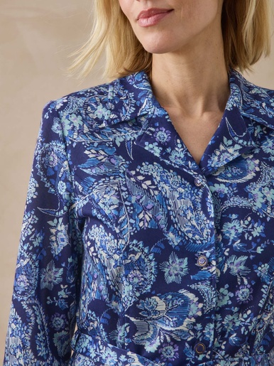 Robe toute boutonnée en maille
