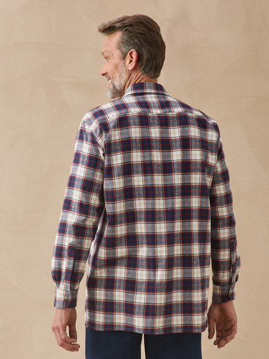 Chemise en flanelle pur coton