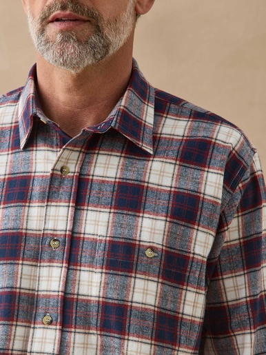 Chemise en flanelle pur coton
