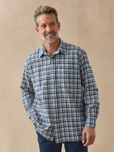 Chemise en flanelle pur coton