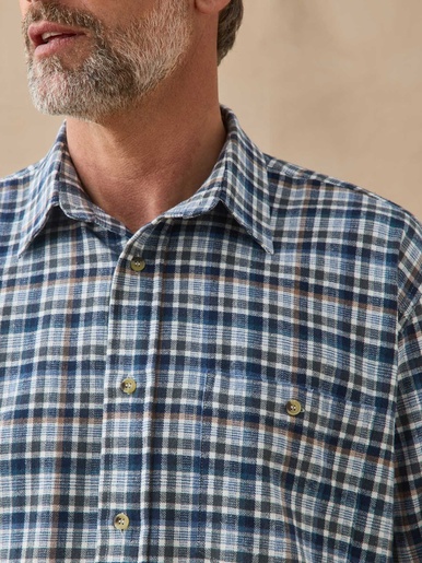 Chemise en flanelle pur coton