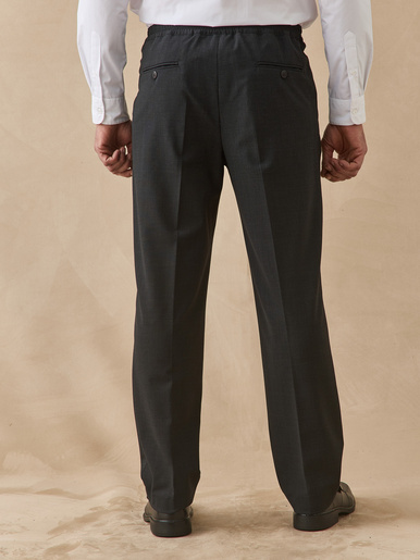 Pantalon en tissu polylaine