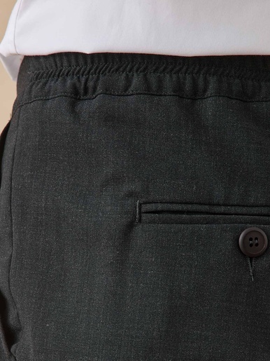 Pantalon en tissu polylaine