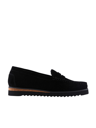 Mocassins à enfiler semelle compensée