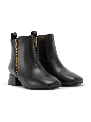 Bottines à zip aérosemelle