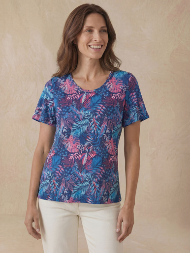 Tee-shirt manches papillon