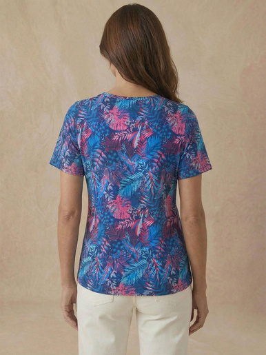 Tee-shirt manches papillon