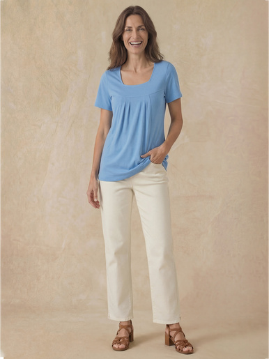Tee-shirt ample encolure carrée