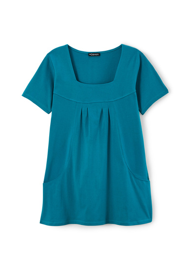 Tee-shirt ample encolure carrée