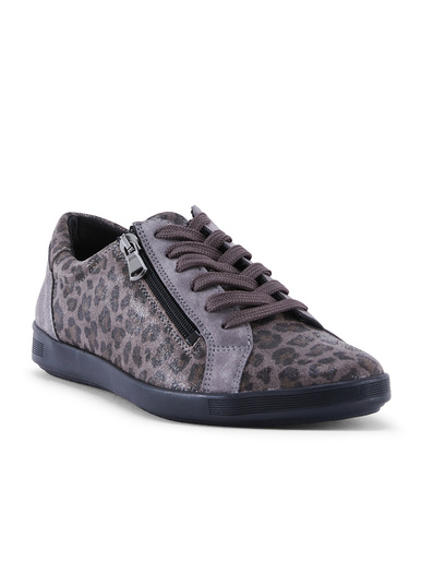 Baskets basses lacets et zip