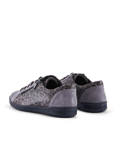 Baskets basses lacets et zip