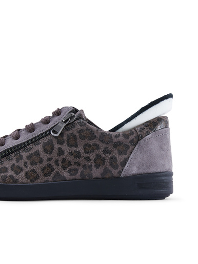 Baskets basses lacets et zip