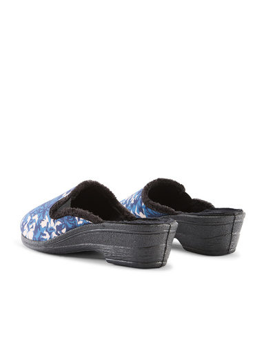 Mules fourrées à enfiler