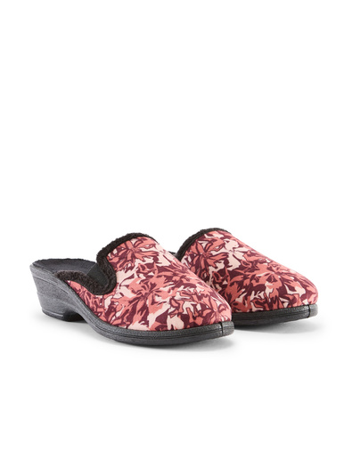Mules fourrées à enfiler