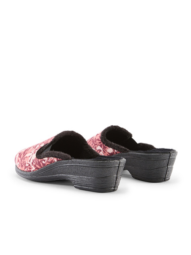 Mules fourrées à enfiler