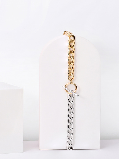 Collier chaîne gros maillons