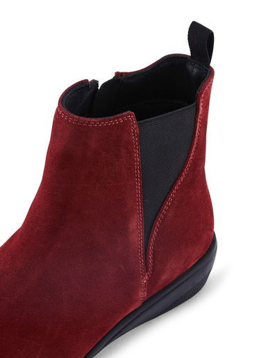 Boots compensées zippées et élastiquées