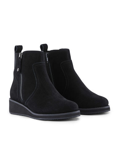 Boots double zip