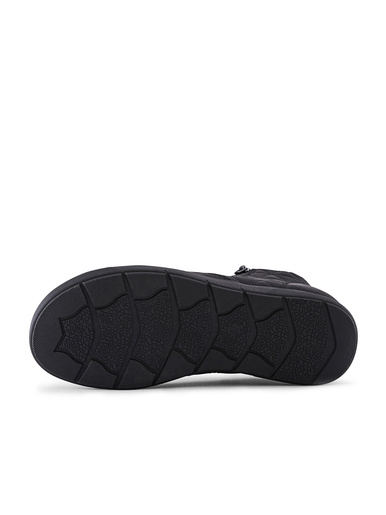 Boots en cuir à double zip