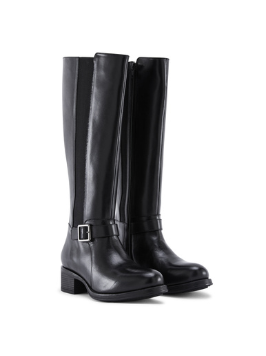 Bottes hautes mollets larges L