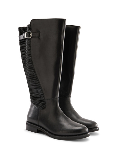Bottes hautes mollets larges XL