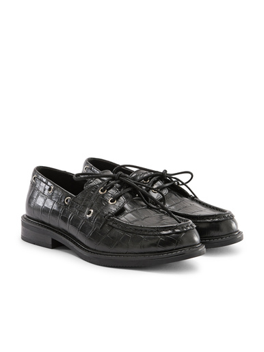 Derbies à lacets bout rond